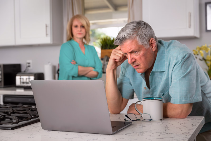Dental Patient Struggling With His Bills