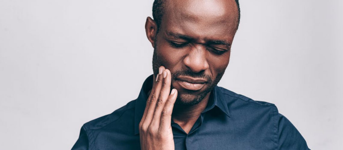 a dental patient with tooth pain
