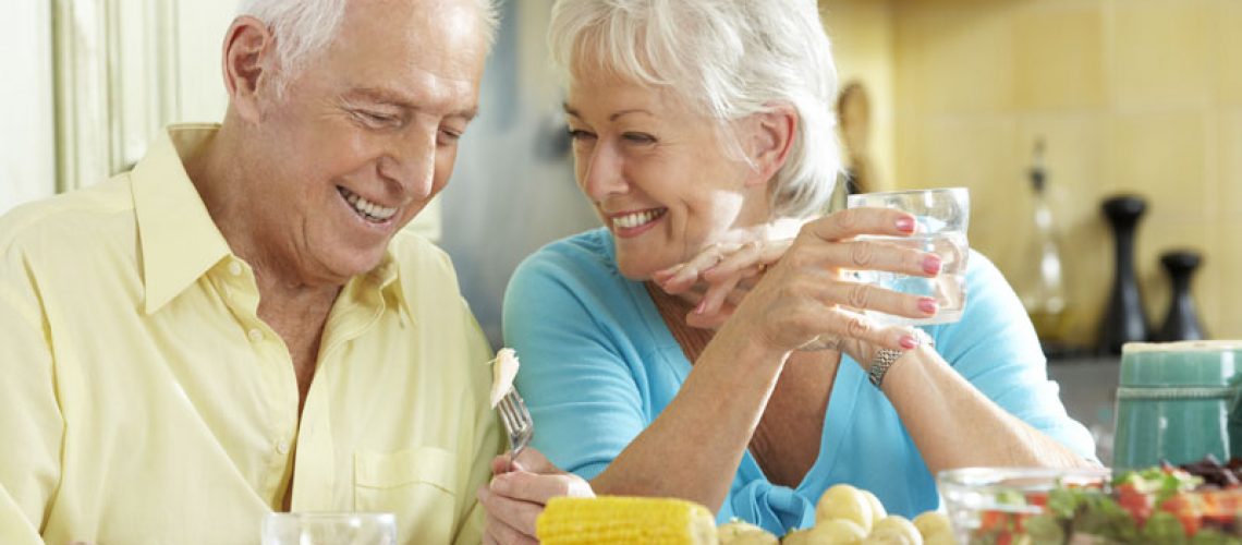 dental patients eating after a dental implant procedure